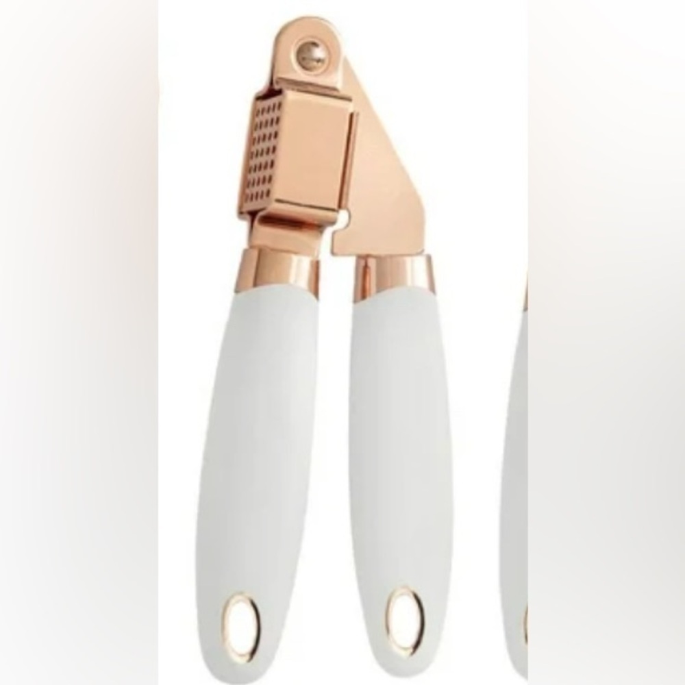 COOK WITH COLOR COPPER WHITE COLOR GARLIC PRESS